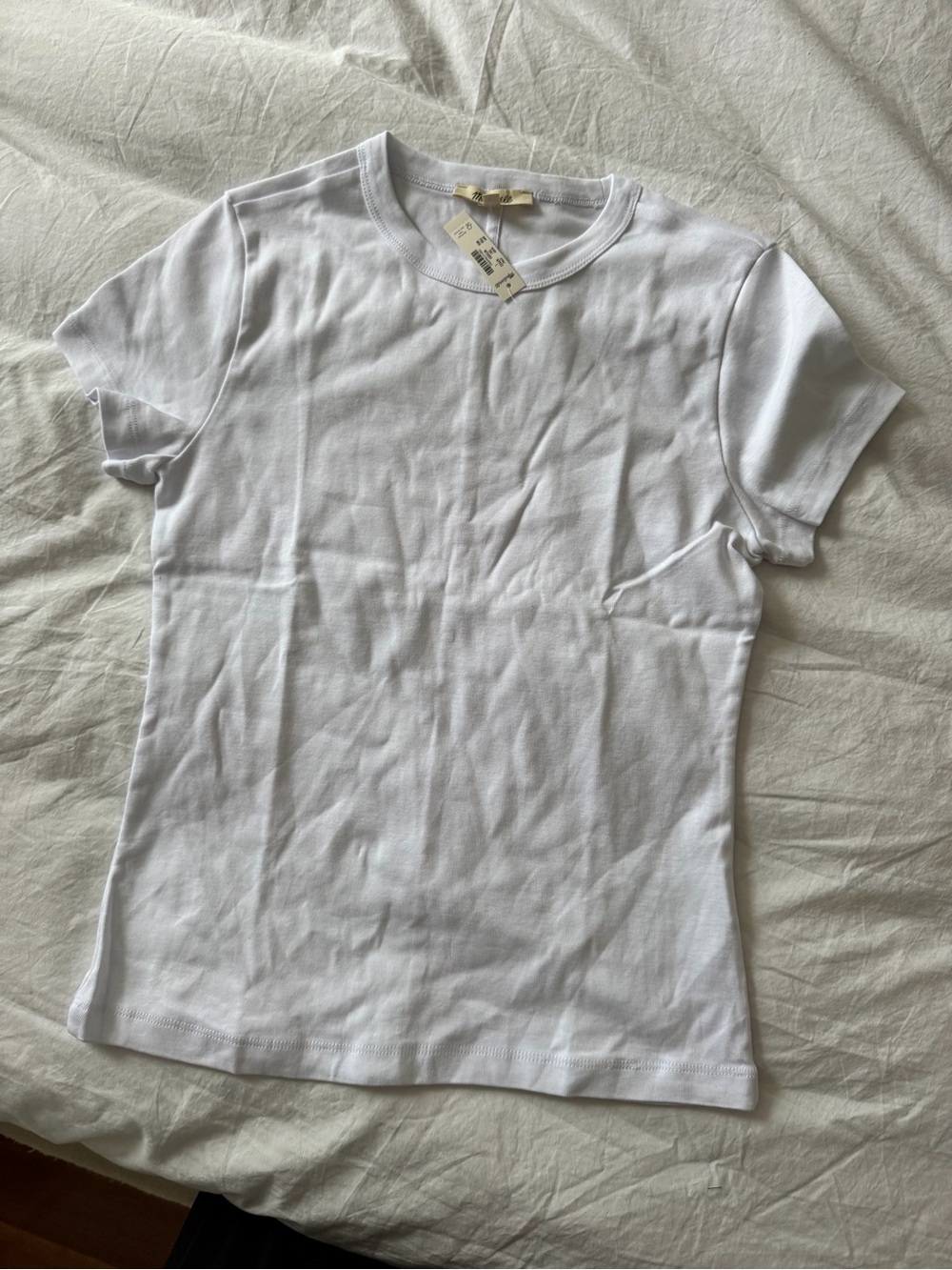 Madewell White Crewneck Tee with Tag